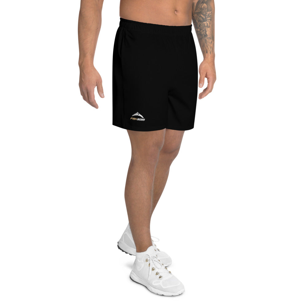Fish Boss Men's Athletic Long Shorts