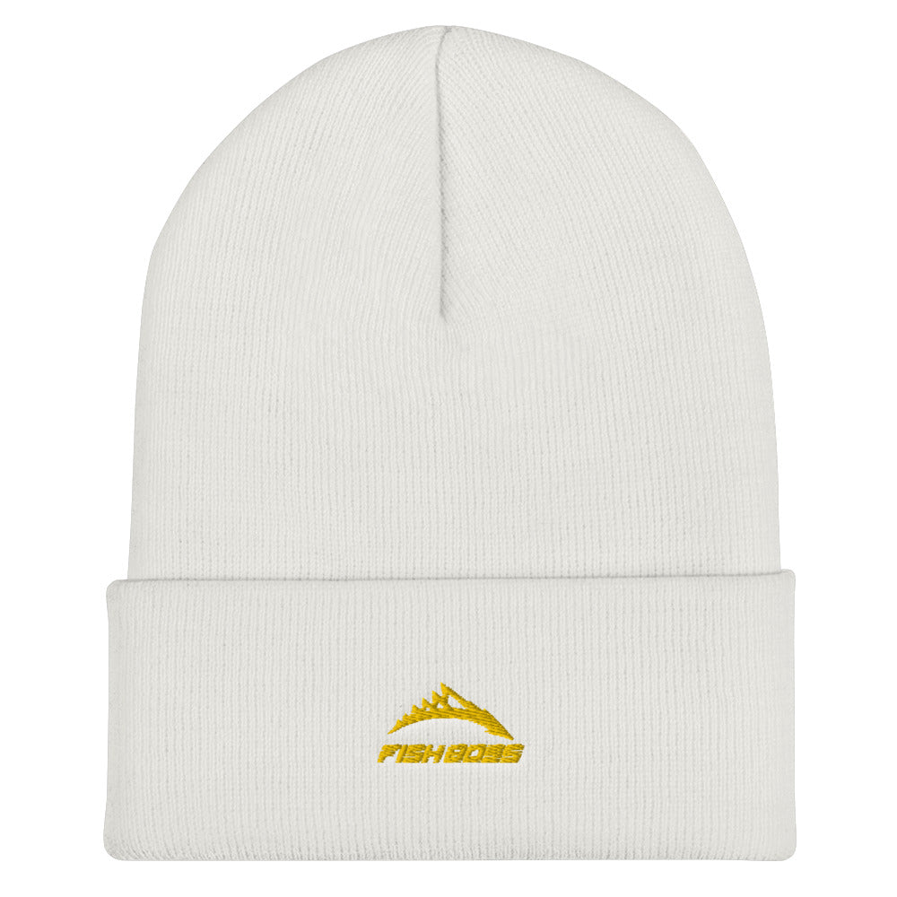 Fish Boss Embroidered Beanie